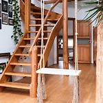 White Loft Riga In City Center With 2 King Size Beds