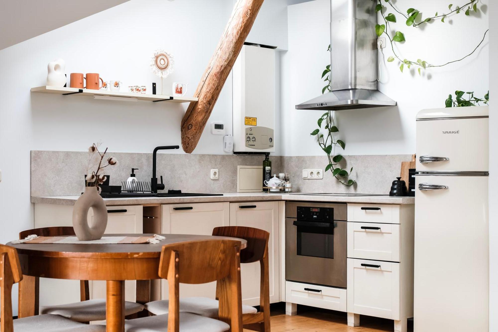 White Loft In Center With 2 King Size Beds Appartement *