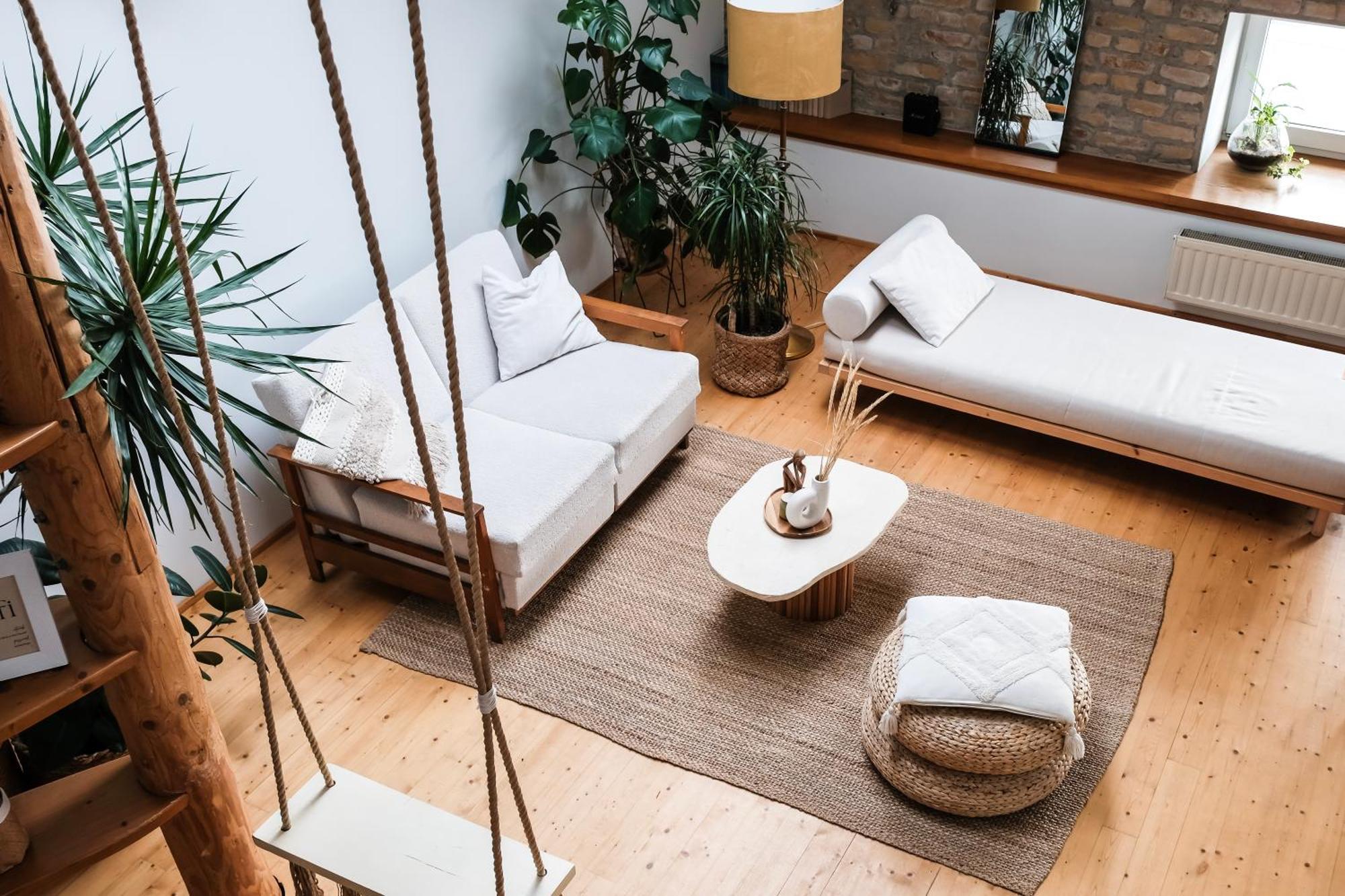White Loft In Center With 2 King Size Beds * Riga
